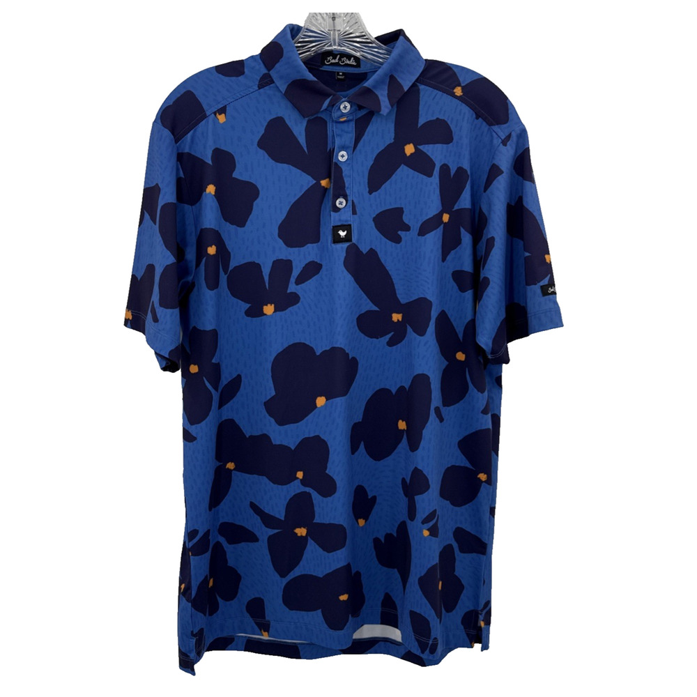 Bad Birdie Polo Mens Medium Blue Dreams Golf